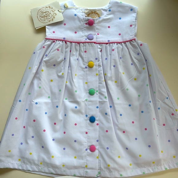 NWT The Beaufort Bonnet Company Dudley Dot Dress 18-24 months - Picture 1 of 8